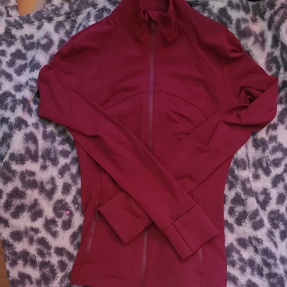 lululemon Burgendy Jacket